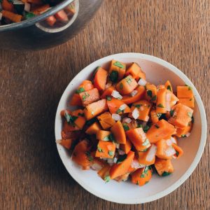 Persimmon Lime Salsa