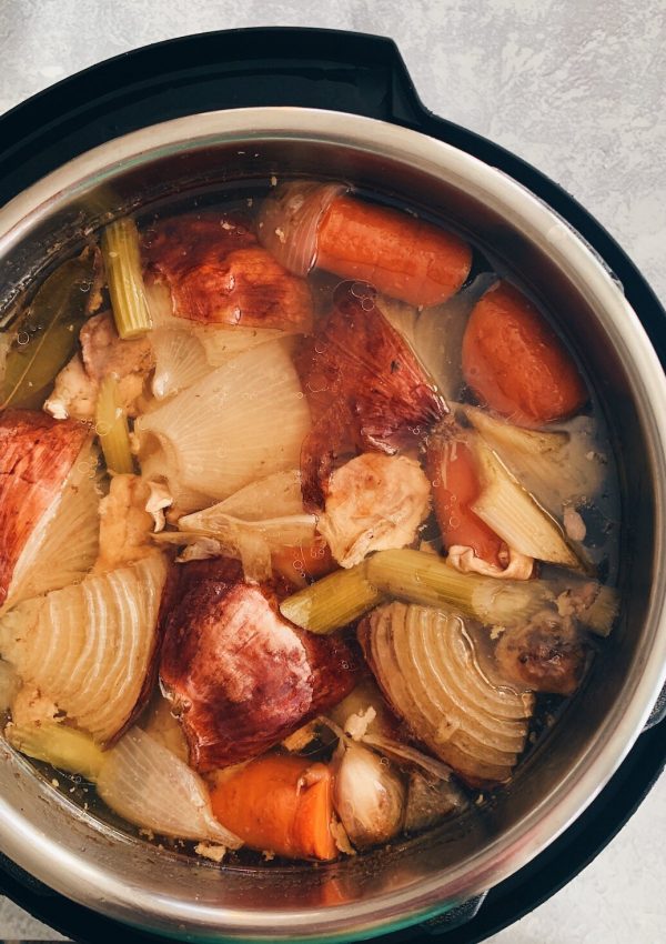 Bone Broth Made in the Instant Pot