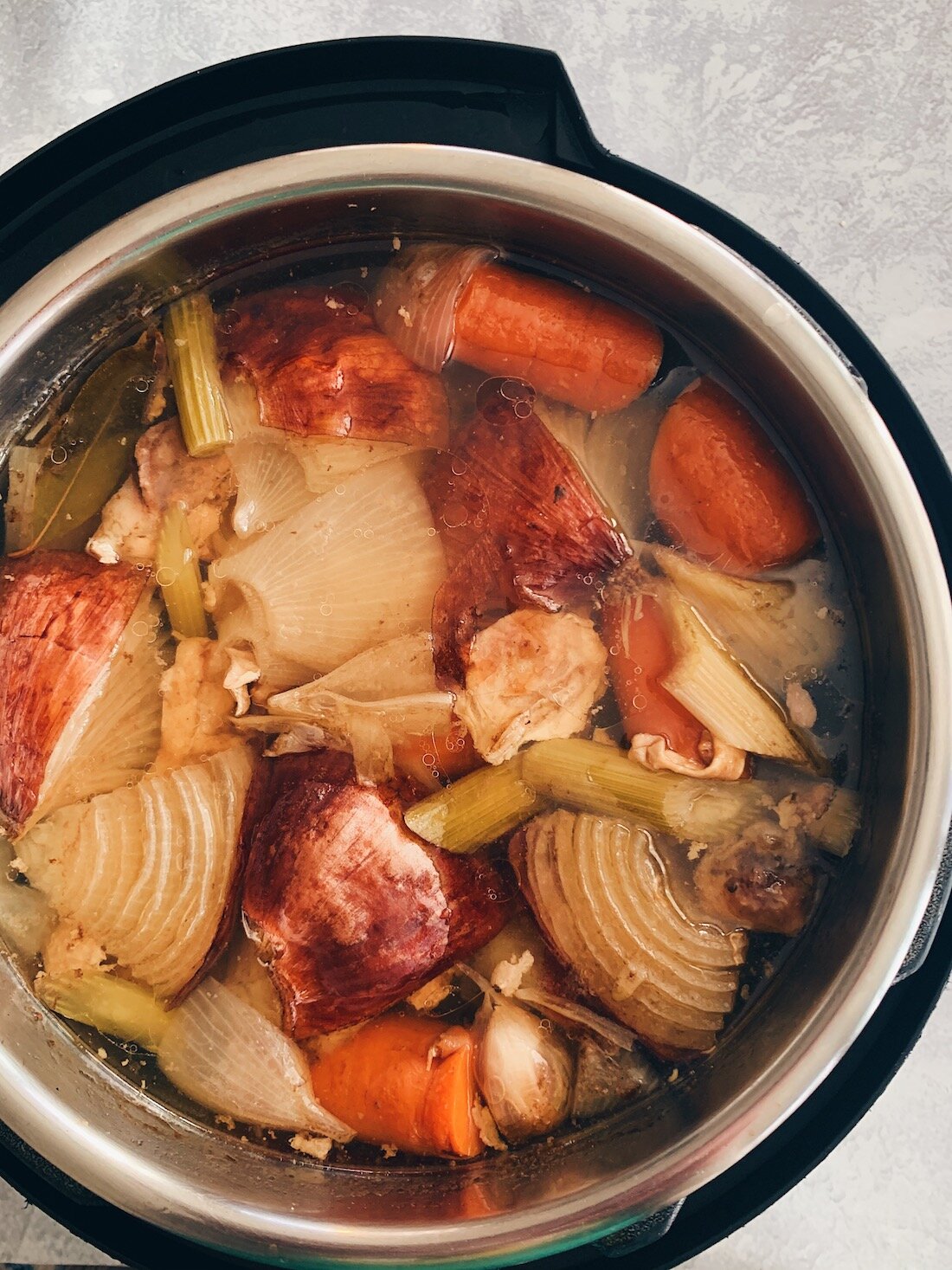 Bone Broth Made in the Instant Pot