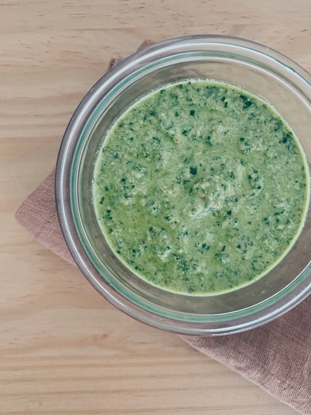 Walnut Basil Pesto (dairyfree) A Nourishing Plate