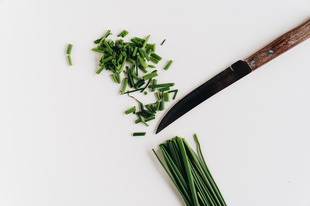 cut chives