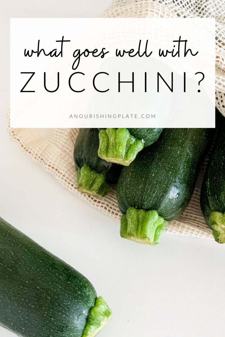 What Goes Well With Zucchini? A Nourishing Plate