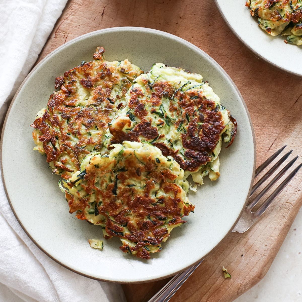 Zucchini Pancakes (GlutenFree + DairyFree) A Nourishing Plate
