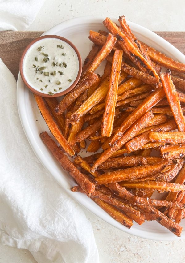 Crispy Baked Carrot Fries