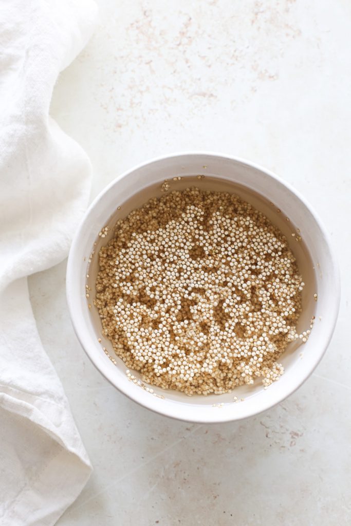 Toasted Quinoa A Nourishing Plate
