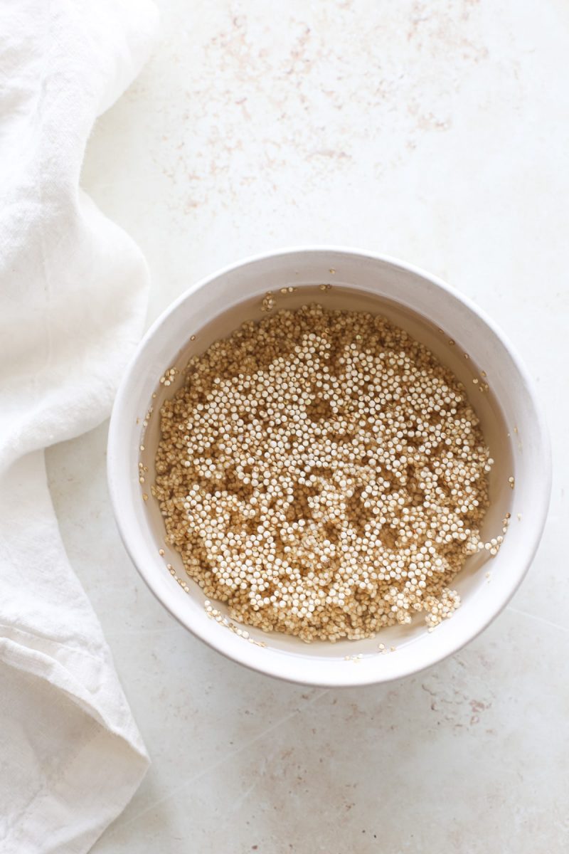 Toasted Quinoa A Nourishing Plate
