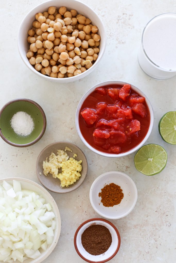 Coconut Chickpea Curry A Nourishing Plate