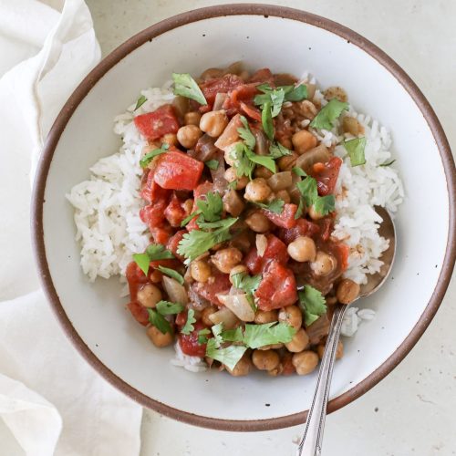 Coconut Chickpea Curry A Nourishing Plate