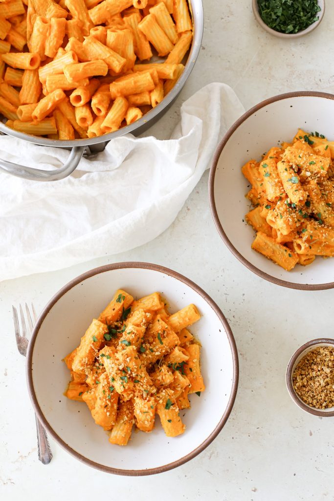 Pasta With Carrot Sauce A Nourishing Plate