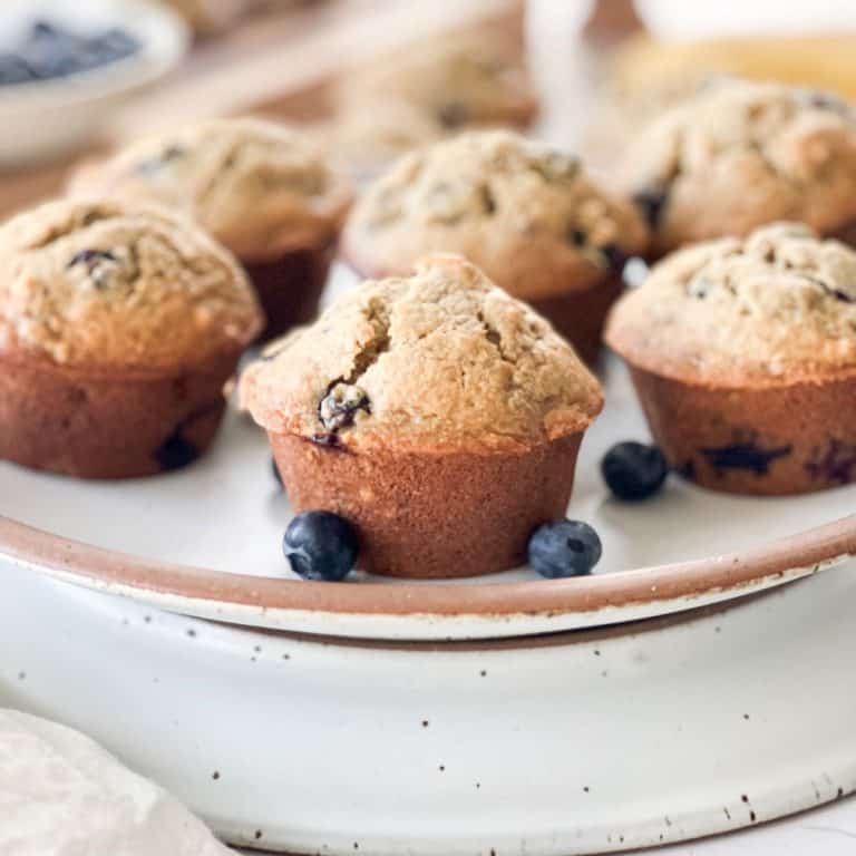 Banana Blueberry Oatmeal Muffins A Nourishing Plate