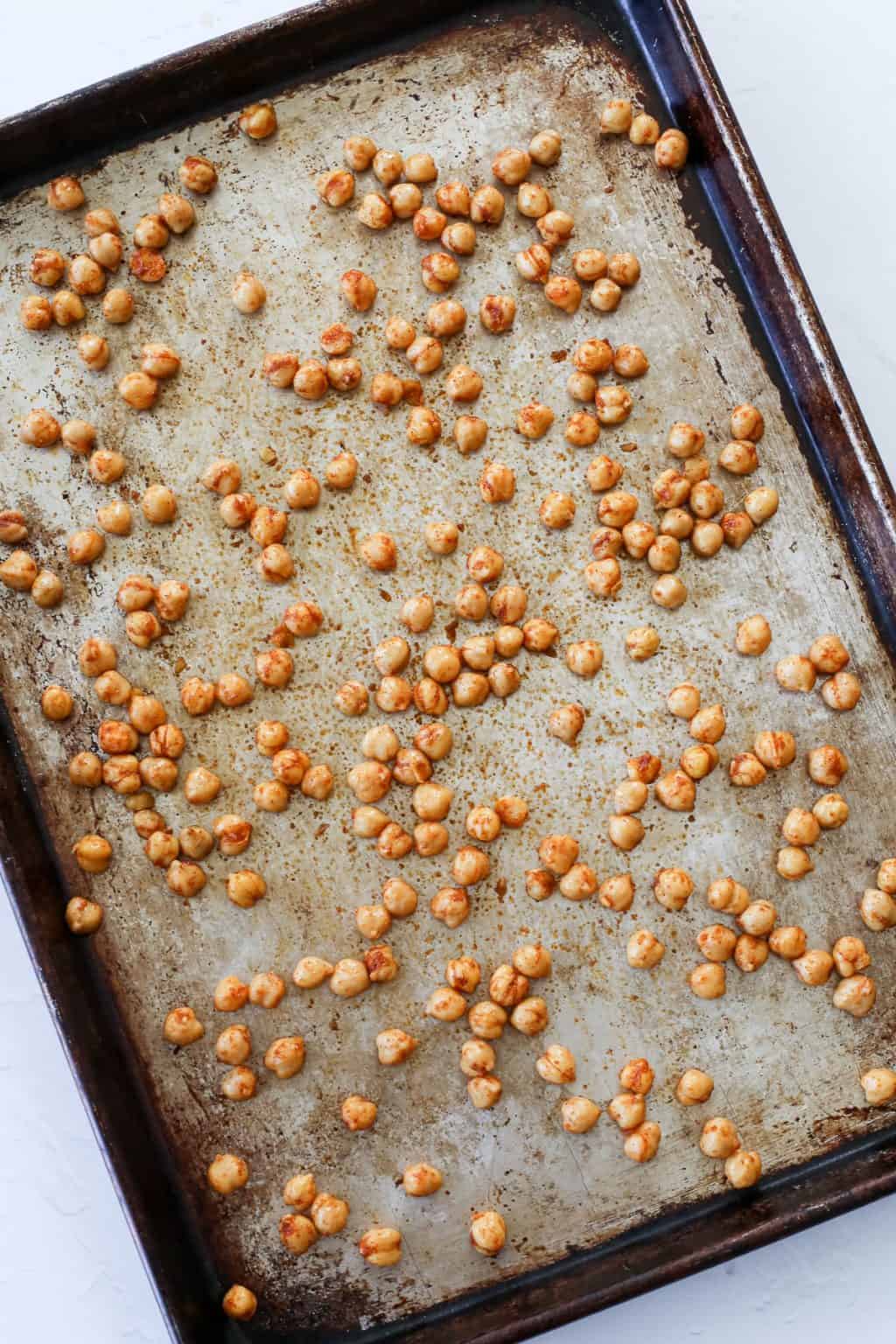 Crispy Baked Garbanzo Beans (Chickpeas) A Nourishing Plate