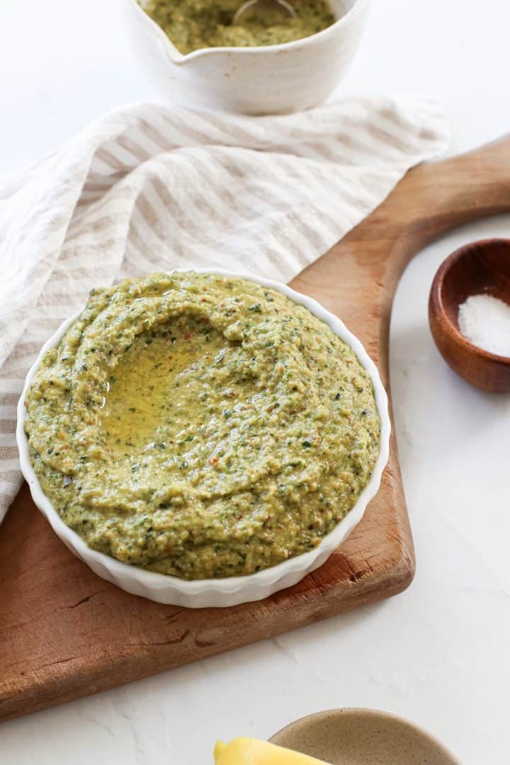 Pesto Di Zucchine (Zucchini Pesto) - A Nourishing Plate Pesto Di Zucchine (Zucchini Pesto) - A Nourishing Plate