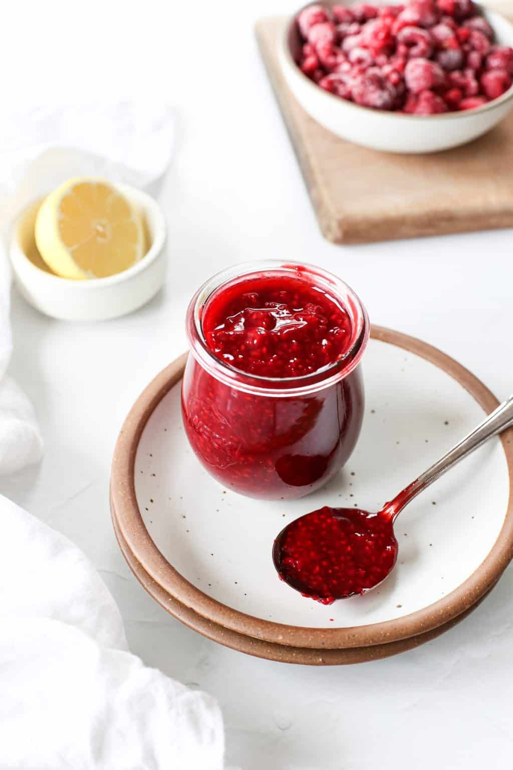 Easy Raspberry Compote Sauce A Nourishing Plate
