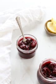 Easy Cherry Compote Recipe - A Nourishing Plate