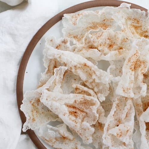 Crispy Rice Paper Chips (Super Quick & Easy) A Nourishing Plate