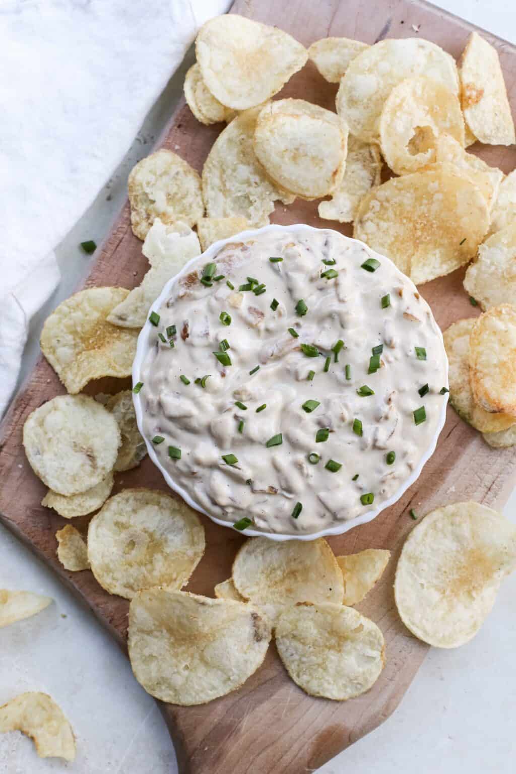 Dairy Free French Onion Dip A Nourishing Plate