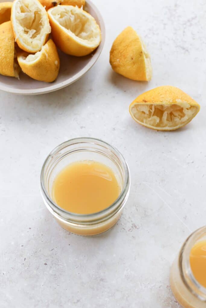 Lemon Ginger Shots - A Nourishing Plate