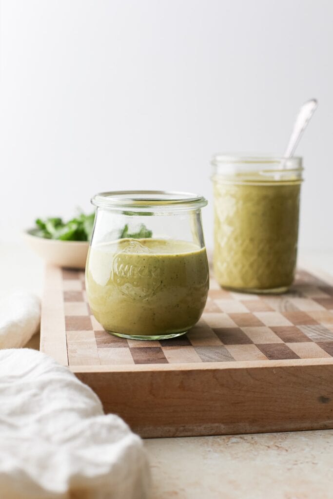 Spicy Cashew Dressing (Copycat Recipe) - A Nourishing Plate